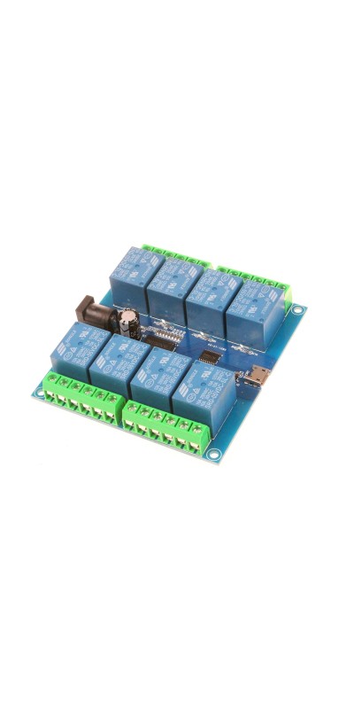 Drive-Free USB Computer Control Switch Relay Module USB Smart Switch Control Plug and Play (1-Channel USB)