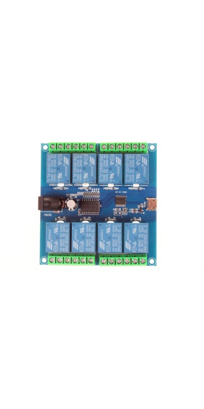 Drive-Free USB Computer Control Switch Relay Module USB Smart Switch Control Plug and Play (1-Channel USB)