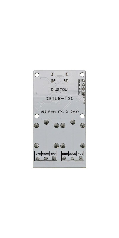 5V Relay USB Serial Control Relay Switch Module USB 4 Channel Relay Automation Industrial Control Equipment with USB C to USB A Cable 4 Way Relay