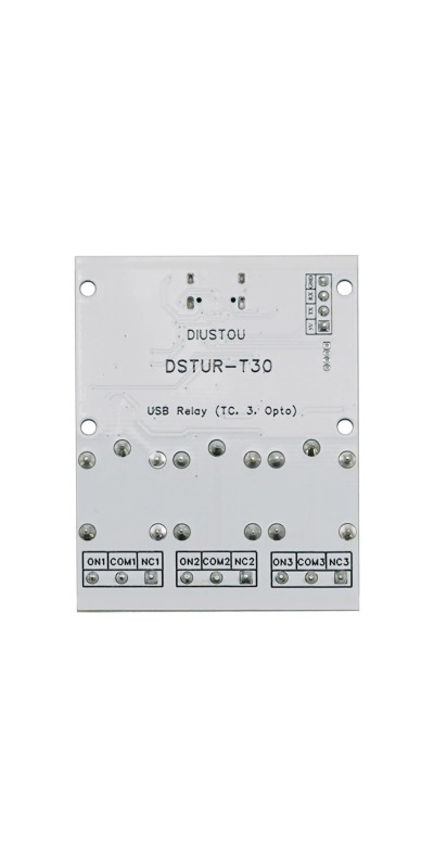 5V Relay USB Serial Control Relay Switch Module USB 4 Channel Relay Automation Industrial Control Equipment with USB C to USB A Cable 4 Way Relay