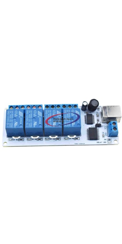 5V 12V 4 Channel USB 5V 12V Relay Automation Module Board Computer Control For Arduino PIC DSP AVR With USB cable SRD-12VDC (5V)