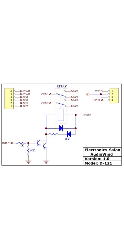 Signal Relay Module, 5Vdc, RY5W-K Relay. Has Assembled.