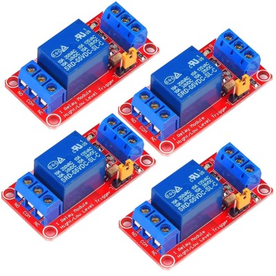 5v Relay Module 1 Channel Relay Board for Raspberry Pi with Opto-Isolated High or Low Level Trigger 5v 1 Channel Switch for Arduino