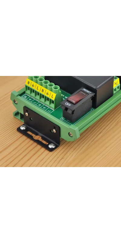AC Power 8 Channel IoT Relay Outlet Module, DIN Rail or Screw Mounting (D-1586TL)