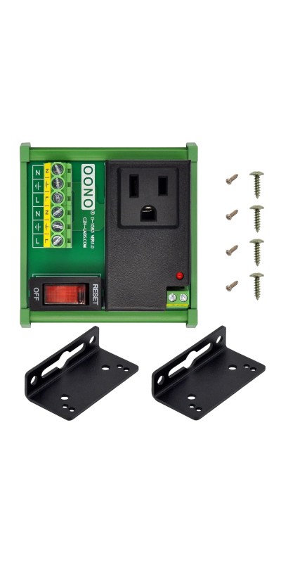 AC Power 8 Channel IoT Relay Outlet Module, DIN Rail or Screw Mounting (D-1586TL)
