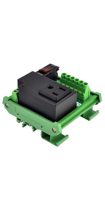 AC Power 8 Channel IoT Relay Outlet Module, DIN Rail or Screw Mounting (D-1586TL)