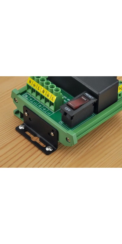 AC Power 8 Channel IoT Relay Outlet Module, DIN Rail or Screw Mounting (D-1586TL)