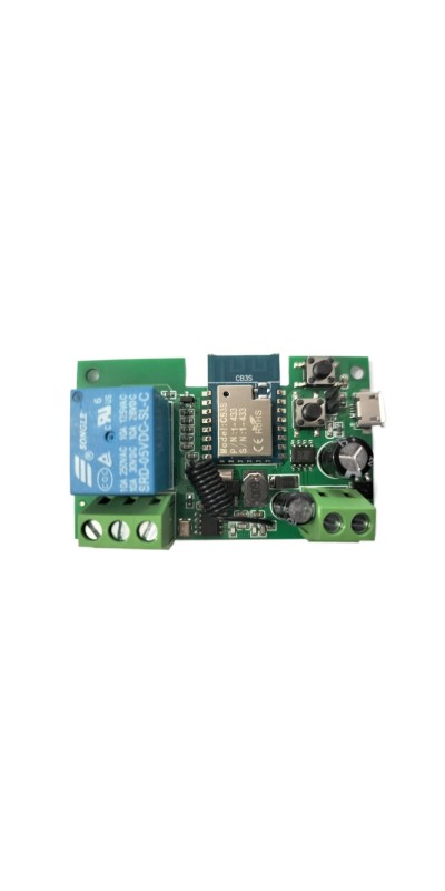 Tuya Smart Life WiFi Momentary Inching Relay Self-Locking Switch Module,DC 7-32V/USB 5V WiFi RF Bluetooth Relay,DIY Smart Home,Compatible with Alexa Goolge Home(1CH) (2CH) (4CH)