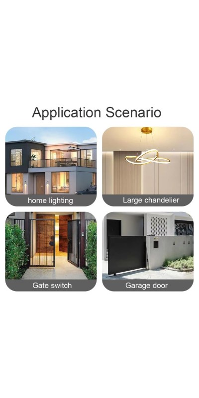 Tuya Smart Life WiFi Momentary Inching Relay Self-Locking Switch Module,DC 7-32V/USB 5V WiFi RF Bluetooth Relay,DIY Smart Home,Compatible with Alexa Goolge Home(1CH) (2CH) (4CH)