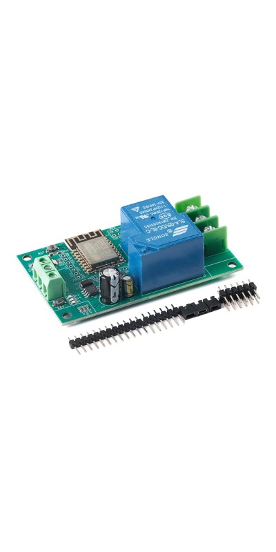 ESP8266 5V 30A Relay Module, 1 Channel ESP-12F Development Board for Smart Home IoT, DC7-80V Power Supply