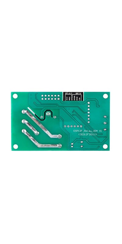 ESP8266 5V 30A Relay Module, 1 Channel ESP-12F Development Board for Smart Home IoT, DC7-80V Power Supply