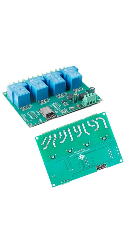 ESP8266 5V 30A Relay Module, 1 Channel ESP-12F Development Board for Smart Home IoT, DC7-80V Power Supply