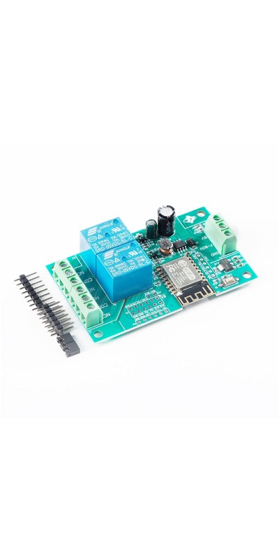 ESP8266 5V 30A Relay Module, 1 Channel ESP-12F Development Board for Smart Home IoT, DC7-80V Power Supply