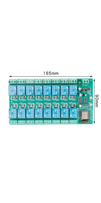 ESP8266 5V 30A Relay Module, 1 Channel ESP-12F Development Board for Smart Home IoT, DC7-80V Power Supply