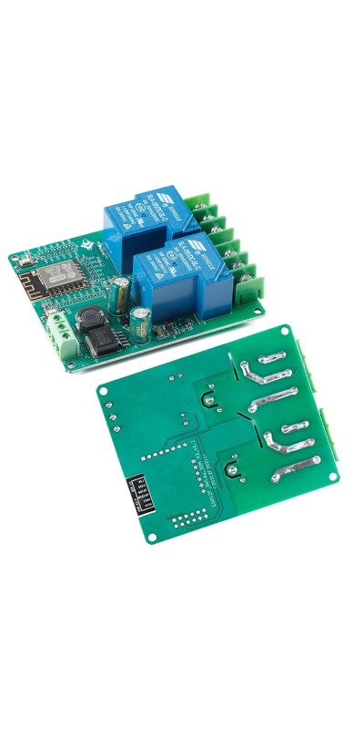 ESP8266 5V 30A Relay Module, 1 Channel ESP-12F Development Board for Smart Home IoT, DC7-80V Power Supply