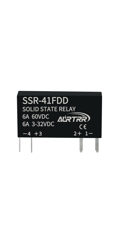 (10pcs)12V 5V 3v 3.3V Solid State Relay 1a,dc SSR,Input:3-32Vdc,Output:5-60Vdc,41Fdd,Non-Contact,Mini,Slim Ac dc-dc,Micro for ESP32 Raspberry Pi Arduino ebike