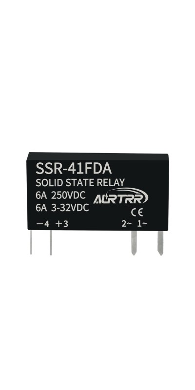 (10pcs)12V 5V 3v 3.3V Solid State Relay 1a,dc SSR,Input:3-32Vdc,Output:5-60Vdc,41Fdd,Non-Contact,Mini,Slim Ac dc-dc,Micro for ESP32 Raspberry Pi Arduino ebike