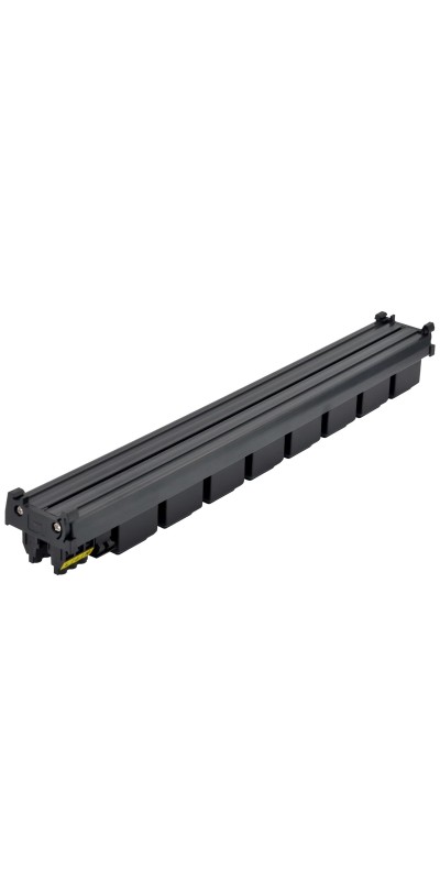 DIN Rail Mount AC 120V NEMA 5-15R Single Receptacle Outlet Power Strip Module, with Rocker Switch Thermal Circuit Breaker Overload Protector