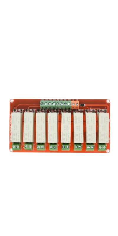 1PCS 1 2 4 8 Channel High Level Trigger DC Control DC Solid-State Relay Module Single-Phase Electric Relay Solid State 5A for arduino(8 Channel 3-32v)