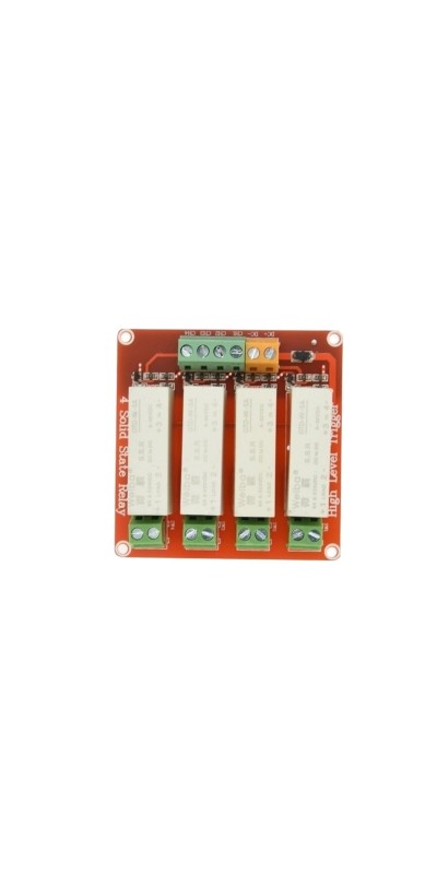 1PCS 1 2 4 8 Channel High Level Trigger DC Control DC Solid-State Relay Module Single-Phase Electric Relay Solid State 5A for arduino(8 Channel 3-32v)