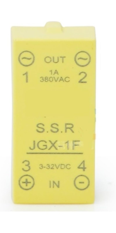 Mini SSR 5A Solid State Relay DC-AC DC-DC Input 3-32VDC Load 24-380VAC GJ-5-L JGX-1F JGX-1FA(GJ-5-L DC-AC 5A)