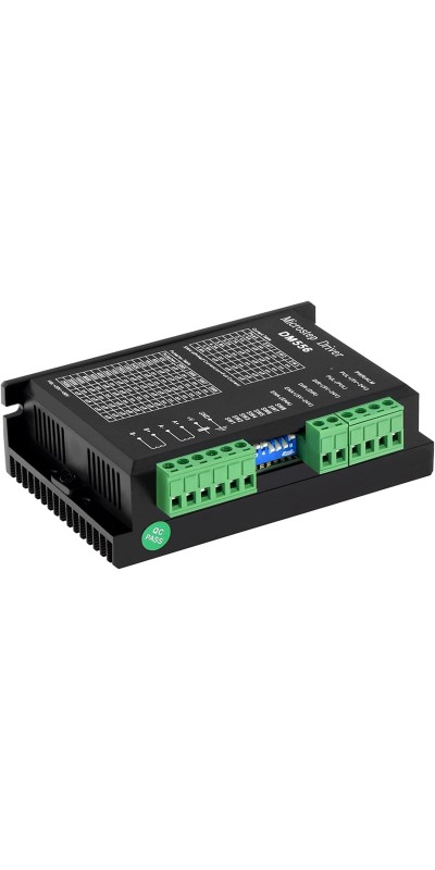 4pcs Stepper Driver, Upgraded DM556, 4A 9-42V 32 Subdivision for Nema 17/23 Stepper Motors, Single Axis Hybrid CNC Controller