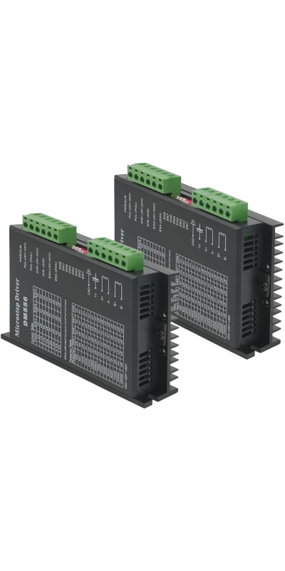 4pcs Stepper Driver, Upgraded DM556, 4A 9-42V 32 Subdivision for Nema 17/23 Stepper Motors, Single Axis Hybrid CNC Controller