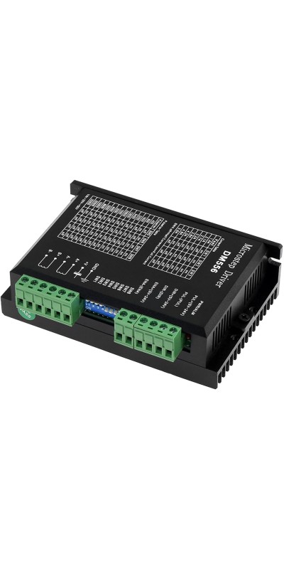 4pcs Stepper Driver, Upgraded DM556, 4A 9-42V 32 Subdivision for Nema 17/23 Stepper Motors, Single Axis Hybrid CNC Controller