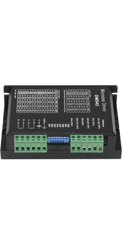 4pcs Stepper Driver, Upgraded DM556, 4A 9-42V 32 Subdivision for Nema 17/23 Stepper Motors, Single Axis Hybrid CNC Controller