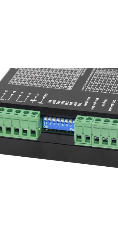 4pcs Stepper Driver, Upgraded DM556, 4A 9-42V 32 Subdivision for Nema 17/23 Stepper Motors, Single Axis Hybrid CNC Controller