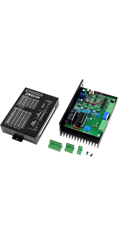4pcs Stepper Driver, Upgraded DM556, 4A 9-42V 32 Subdivision for Nema 17/23 Stepper Motors, Single Axis Hybrid CNC Controller