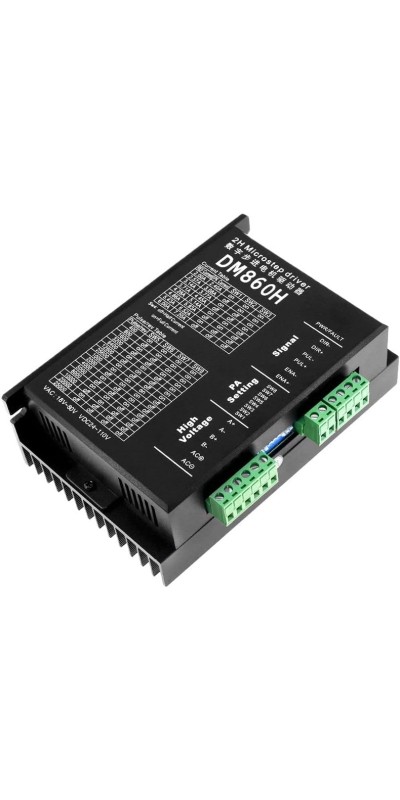 4pcs Stepper Driver, Upgraded DM556, 4A 9-42V 32 Subdivision for Nema 17/23 Stepper Motors, Single Axis Hybrid CNC Controller