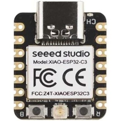 XIAO ESP32C3 - Tiny MCU Board with Wi-Fi and BLE for IoT Controlling Scenarios. Microcontroller with Battery Charge, Power Efficient, and Rich Interface for Tiny Machine Learning. …