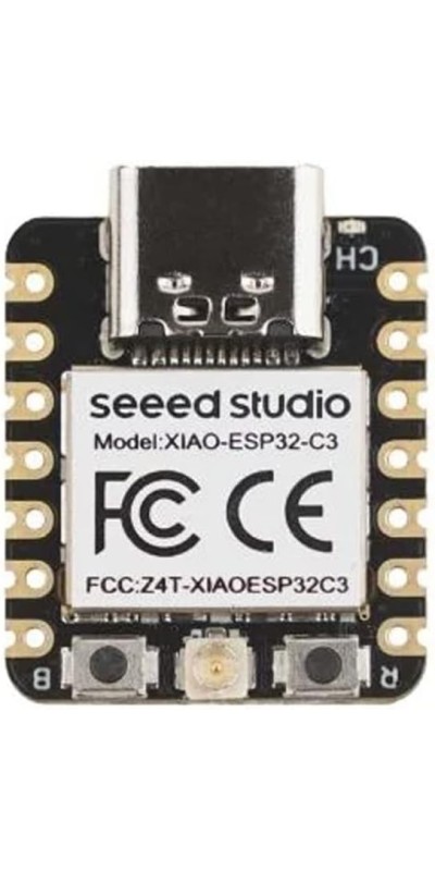 XIAO ESP32C3 - Tiny MCU Board with Wi-Fi and BLE for IoT Controlling Scenarios. Microcontroller with Battery Charge, Power Efficient, and Rich Interface for Tiny Machine Learning. …
