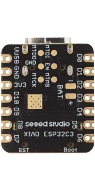 XIAO ESP32C3 - Tiny MCU Board with Wi-Fi and BLE for IoT Controlling Scenarios. Microcontroller with Battery Charge, Power Efficient, and Rich Interface for Tiny Machine Learning. …