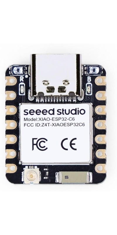 XIAO ESP32C3 - Tiny MCU Board with Wi-Fi and BLE for IoT Controlling Scenarios. Microcontroller with Battery Charge, Power Efficient, and Rich Interface for Tiny Machine Learning. …