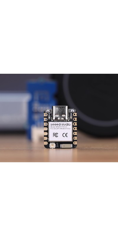 XIAO ESP32C3 - Tiny MCU Board with Wi-Fi and BLE for IoT Controlling Scenarios. Microcontroller with Battery Charge, Power Efficient, and Rich Interface for Tiny Machine Learning. …