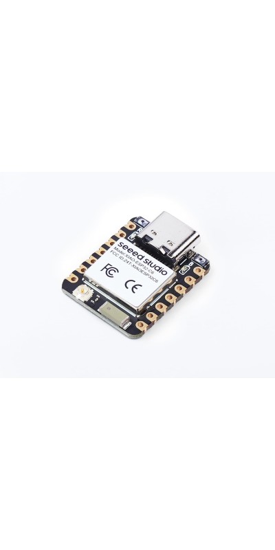 XIAO ESP32C3 - Tiny MCU Board with Wi-Fi and BLE for IoT Controlling Scenarios. Microcontroller with Battery Charge, Power Efficient, and Rich Interface for Tiny Machine Learning. …