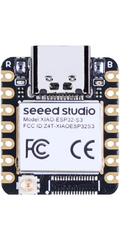 XIAO ESP32C3 - Tiny MCU Board with Wi-Fi and BLE for IoT Controlling Scenarios. Microcontroller with Battery Charge, Power Efficient, and Rich Interface for Tiny Machine Learning. …