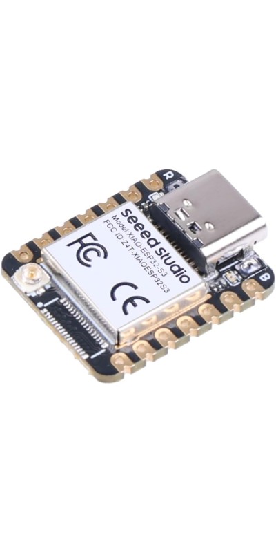 XIAO ESP32C3 - Tiny MCU Board with Wi-Fi and BLE for IoT Controlling Scenarios. Microcontroller with Battery Charge, Power Efficient, and Rich Interface for Tiny Machine Learning. …