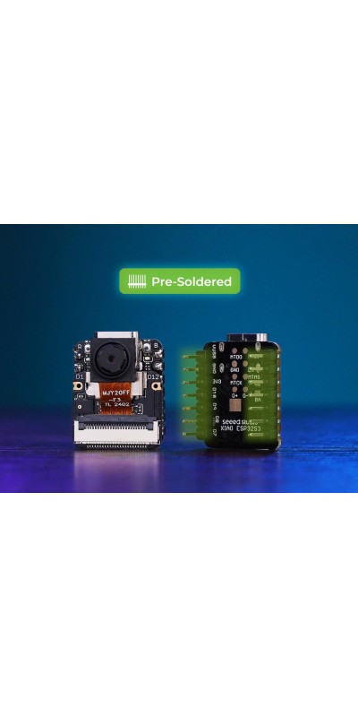 XIAO ESP32C3 - Tiny MCU Board with Wi-Fi and BLE for IoT Controlling Scenarios. Microcontroller with Battery Charge, Power Efficient, and Rich Interface for Tiny Machine Learning. …