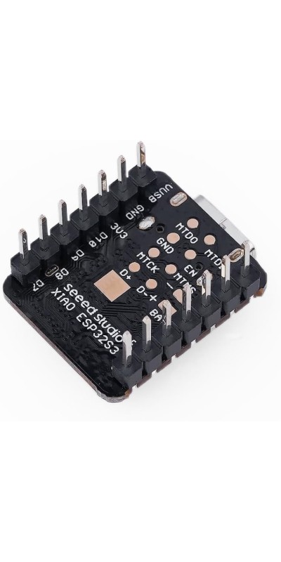 XIAO ESP32C3 - Tiny MCU Board with Wi-Fi and BLE for IoT Controlling Scenarios. Microcontroller with Battery Charge, Power Efficient, and Rich Interface for Tiny Machine Learning. …