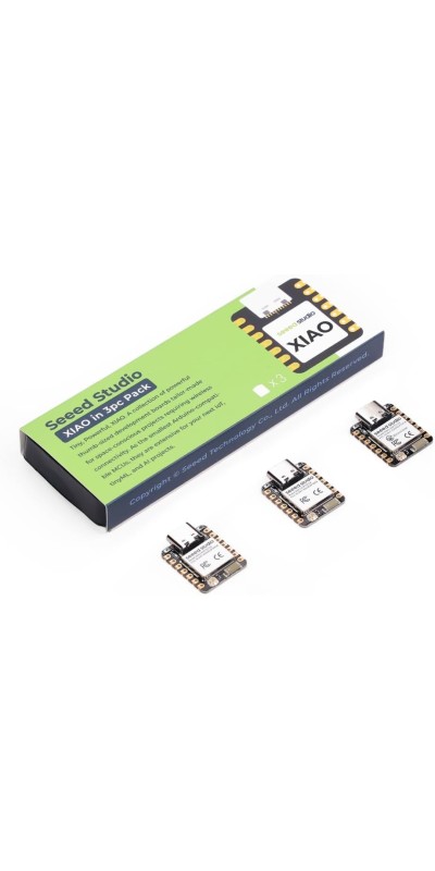 XIAO ESP32C3 - Tiny MCU Board with Wi-Fi and BLE for IoT Controlling Scenarios. Microcontroller with Battery Charge, Power Efficient, and Rich Interface for Tiny Machine Learning. …