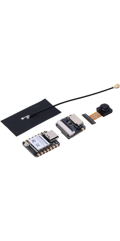 XIAO ESP32C3 - Tiny MCU Board with Wi-Fi and BLE for IoT Controlling Scenarios. Microcontroller with Battery Charge, Power Efficient, and Rich Interface for Tiny Machine Learning. …
