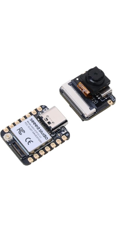 XIAO ESP32C3 - Tiny MCU Board with Wi-Fi and BLE for IoT Controlling Scenarios. Microcontroller with Battery Charge, Power Efficient, and Rich Interface for Tiny Machine Learning. …
