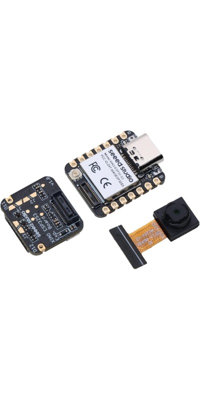 XIAO ESP32C3 - Tiny MCU Board with Wi-Fi and BLE for IoT Controlling Scenarios. Microcontroller with Battery Charge, Power Efficient, and Rich Interface for Tiny Machine Learning. …