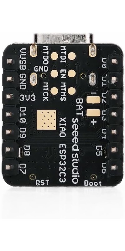 XIAO ESP32C3 - Tiny MCU Board with Wi-Fi and BLE for IoT Controlling Scenarios. Microcontroller with Battery Charge, Power Efficient, and Rich Interface for Tiny Machine Learning. …