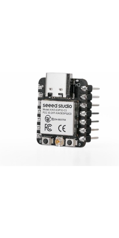 XIAO ESP32C3 - Tiny MCU Board with Wi-Fi and BLE for IoT Controlling Scenarios. Microcontroller with Battery Charge, Power Efficient, and Rich Interface for Tiny Machine Learning. …