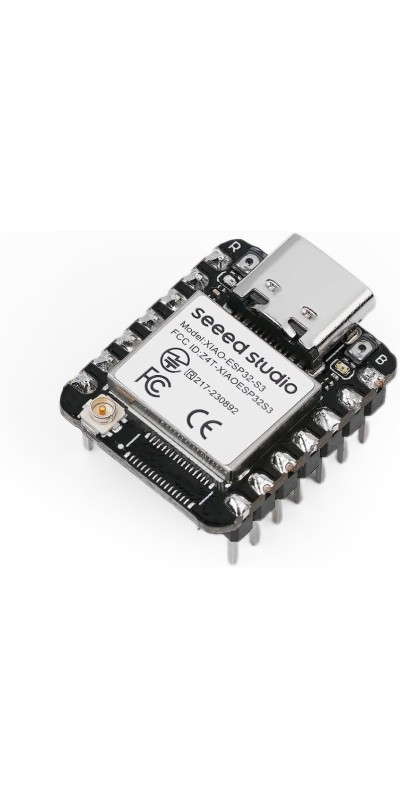 XIAO ESP32C3 - Tiny MCU Board with Wi-Fi and BLE for IoT Controlling Scenarios. Microcontroller with Battery Charge, Power Efficient, and Rich Interface for Tiny Machine Learning. …