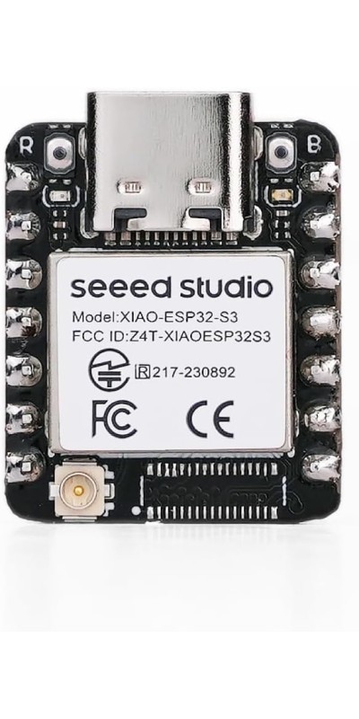 XIAO ESP32C3 - Tiny MCU Board with Wi-Fi and BLE for IoT Controlling Scenarios. Microcontroller with Battery Charge, Power Efficient, and Rich Interface for Tiny Machine Learning. …